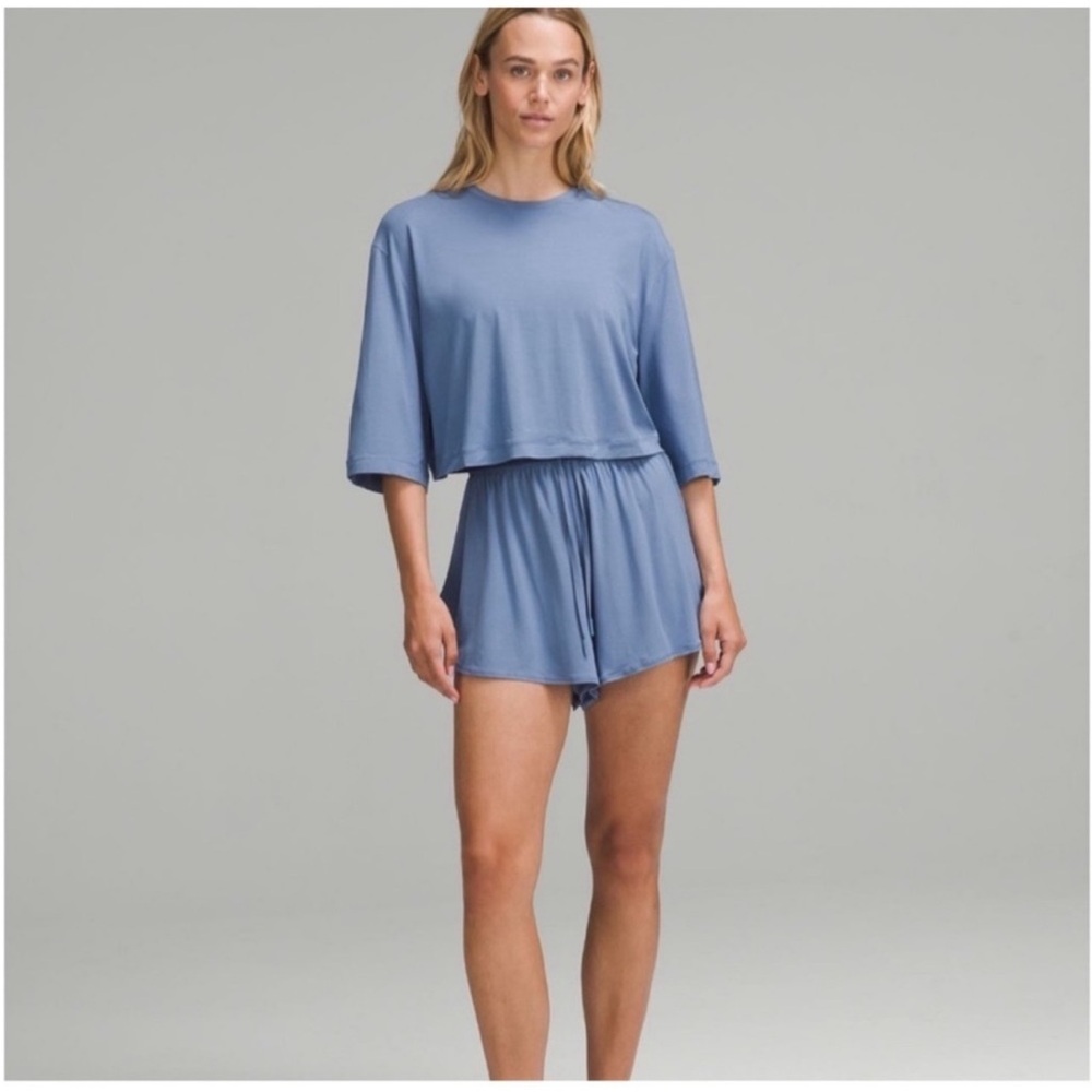 Lululemon Athletica Blue Lounge Set